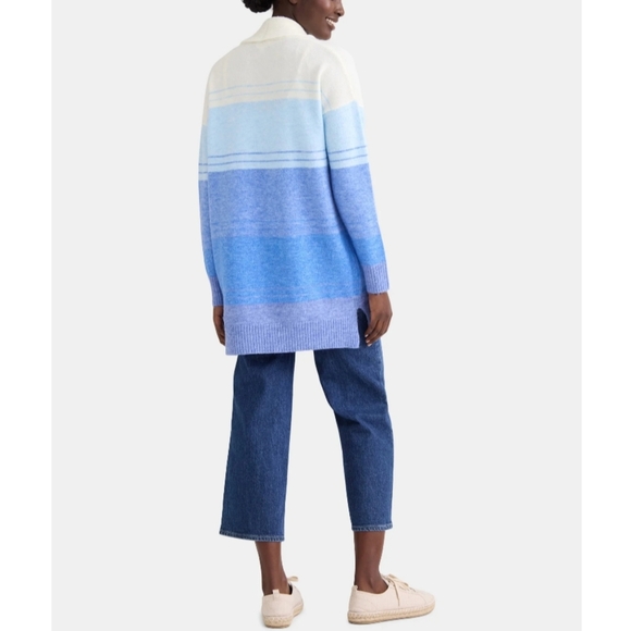 Time and Tru Women's Size XS (0-2) Brushed Longline Cardigan Sweater Midweight - Picture 2 of 6